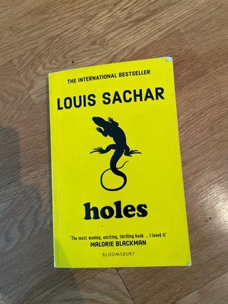 Libro Holes - Louis Sachar (Inglés)