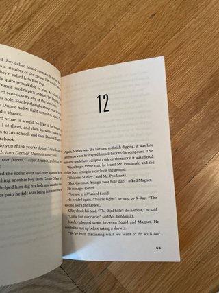 Libro Holes - Louis Sachar (Inglés)