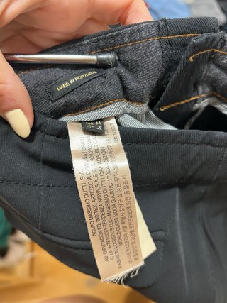 Pantalón negro Massimo Dutti