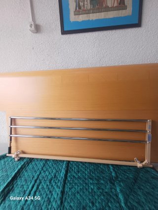Barandilla anticaidas para cama