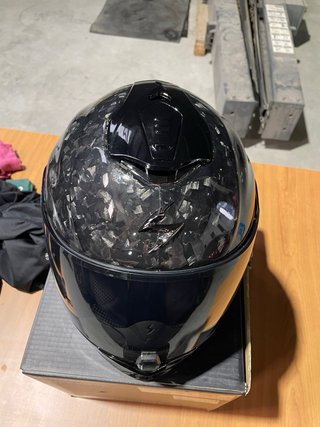 Casco de moto Scorpion EXO-1400 ONYX CARBON AIR