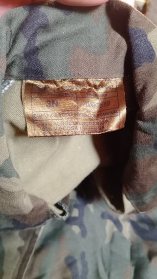 Uniforme Mimetizado T-3N: Guerrera y Pantalón