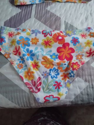 Bikini Mujer Talla 52 Floral y turquesa