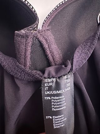 Body Gisela encaje negro 75B