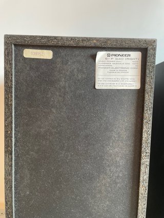 Pioneer S-P 640 Altavoces