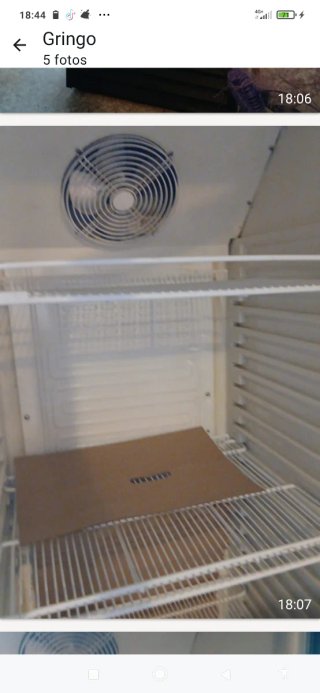 Cámara Frigorífica Coreca Transparente