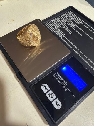 Anillo Oro 18k León Peso 21,5g