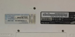 Samsung portátil rojo