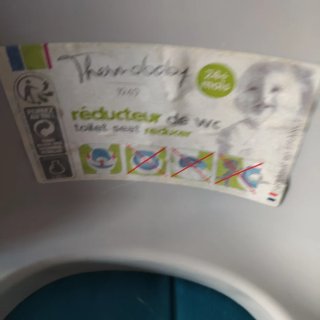 Reductor WC Thermobaby Gris