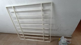 Reja metálica para ventana de 1.25 x 1.25 m