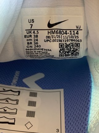 Nike Vomero 18 "Blue Barely" (T. 38EU)
