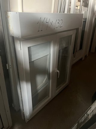 Ventana PVC Doble Cristal Persiana Aluminio