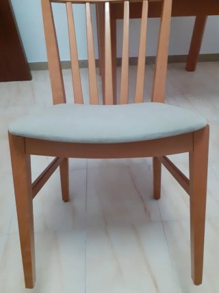 Pack 4 sillas comedor madera