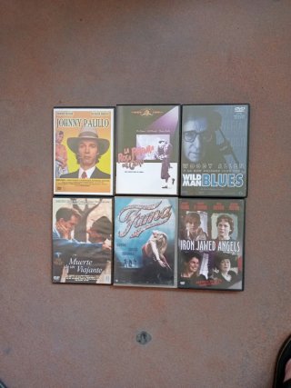 Lote 6 Películas DVD (Johnny Palillo, Fama, etc.)