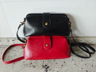 Bolsos Arion Negro y Rojo