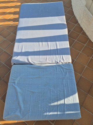 Puf Cama ZARDA Blanco