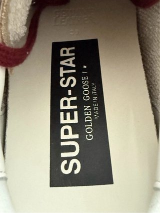 Zapatillas Golden Goose Super-Star Beige/Azul