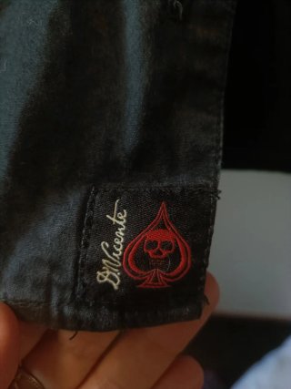 Camisa D.Vicente Negra Talla L