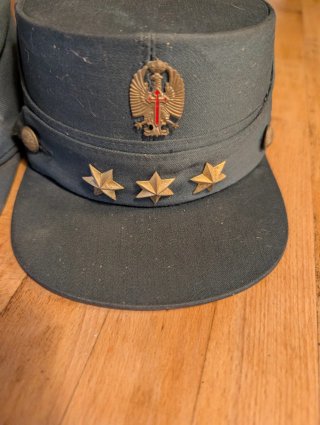 Gorra Teniente Cruz Roja Española