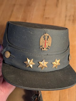 Gorra Teniente Cruz Roja Española