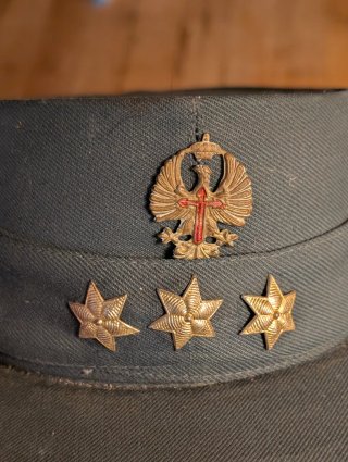 Gorra Teniente Cruz Roja Española
