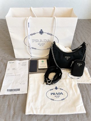 Prada Re-Edition 2005 Re-Nylon Negro