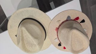 Confezione da 2 Cappelli di Paglia