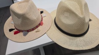 Confezione da 2 Cappelli di Paglia