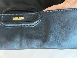 Bolso Uterqüe piel flecos hombro/cartera