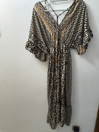 Vestido estampado talla única