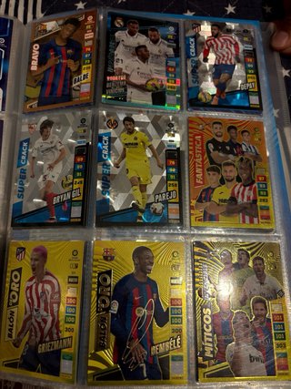 3 Álbumes Panini Adrenalyn LaLiga 22/23-24/25