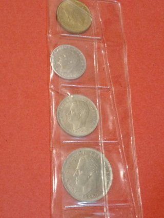 6 Monedas Pesetas Juan Carlos I Mundial 1982
