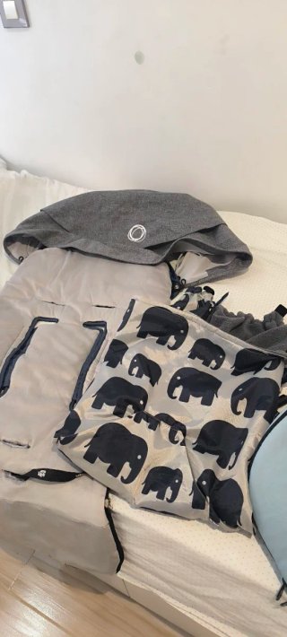 Carro Bugaboo con fundas invierno/verano