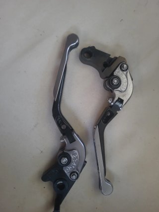 Manetas CB 500X Negro/Plata