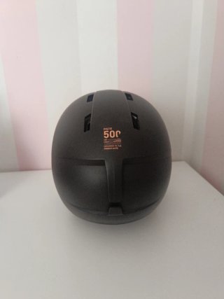 Casco esquí infantil Wedze, modelo Piste 500 negro