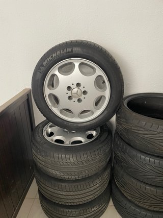 Llantas de aleación plateadas  5/112. /20