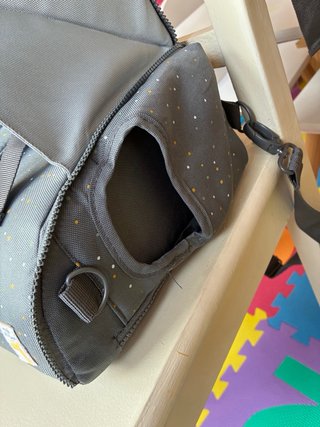 Trona portátil bbest plegable con alzador