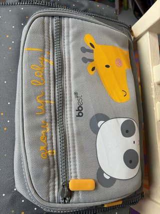 Trona portátil bbest plegable con alzador