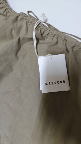 Vestido largo asimétrico MASSCOB talla única