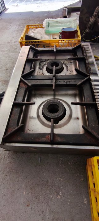 Cocina Profesional Gas Sobremesa 2 Fuegos Savema