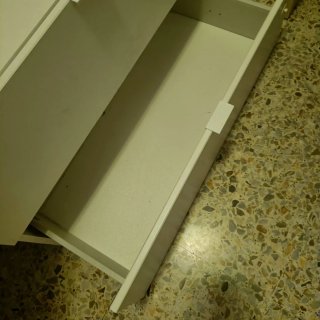 Cama 90 con escritorio y cajones