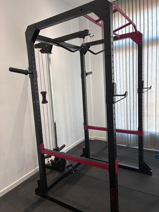 Rack 900 Domyos Decathlon + Polea Alta/Baja + Domi