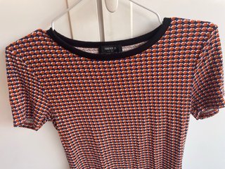 Camiseta Forever 21 Estampada Manga Corta