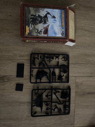 Caudillo Orco Negro Warhammer General Trol