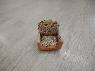 Muebles Sylvanian: Sofá, Sillones y Mesa
