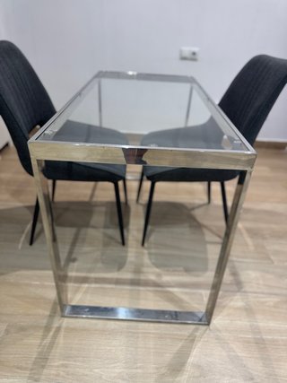 Mesa cristal 1,20 x 60 cm