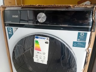 Lavadora Svan SL12401AIDVB Carga Frontal 12kg