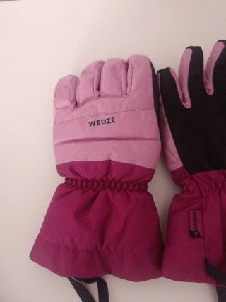 Guantes esquí niña WEDZE Talla 8-10
