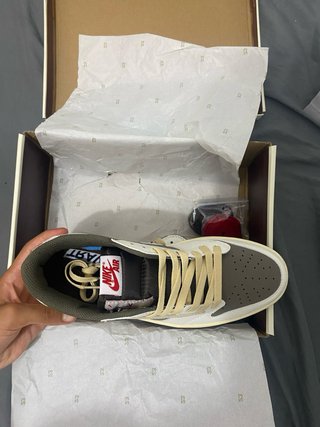 Zapatillas Travis Scott Beige/Marrón/Gris/Blanco
