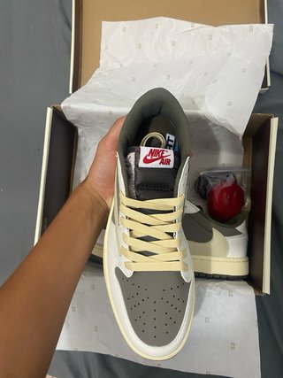 Zapatillas Travis Scott Beige/Marrón/Gris/Blanco